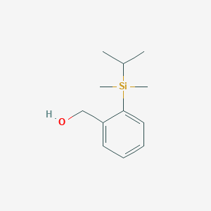 molecular formula C12H20OSi B15068847 (2-(Isopropyldimethylsilyl)phenyl)methanol 