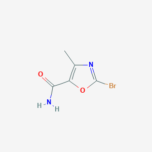 2-Bromo-4-methyloxazole-5-carboxamide