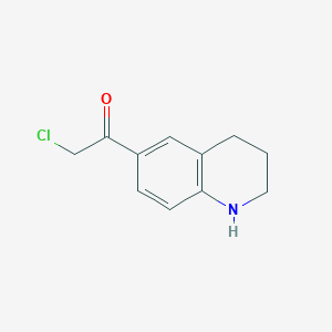 2-Chloro-1-(1,2,3,4-tetrahydroquinolin-6-yl)ethanone