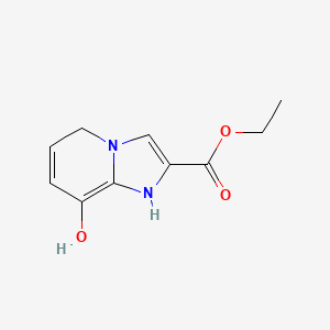 Ethyl 8-hydroxy-1,5-dihydroimidazo[1,2-A]pyridine-2-carboxylate