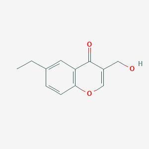 6-ethyl-3-(hydroxymethyl)-4H-chromen-4-one