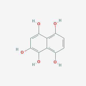 molecular formula C10H8O5 B15069029 Naphthalene-1,2,4,5,8-pentol CAS No. 93674-93-2