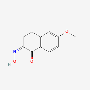 2-(Hydroxyimino)-6-methoxy-3,4-dihydronaphthalen-1(2H)-one