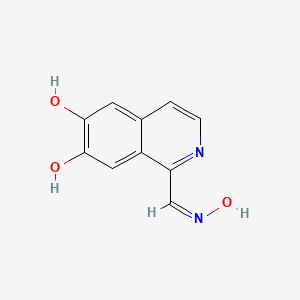 1-[(Z)-hydroxyiminomethyl]isoquinoline-6,7-diol