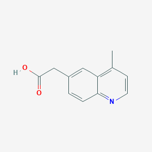 2-(4-Methylquinolin-6-yl)acetic acid