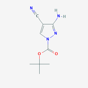 tert-Butyl 3-amino-4-cyano-1H-pyrazole-1-carboxylate