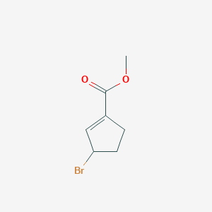 Methyl 3-bromocyclopent-1-enecarboxylate