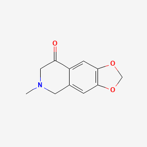 6-Methyl-6,7-dihydro-[1,3]dioxolo[4,5-g]isoquinolin-8(5H)-one