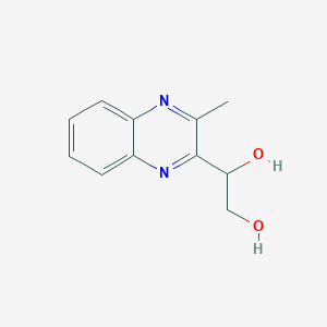 1-(3-Methylquinoxalin-2-yl)ethane-1,2-diol