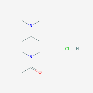 1-(4-(Dimethylamino)piperidin-1-yl)ethanone hydrochloride