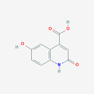 6-Hydroxy-2-oxo-1,2-dihydroquinoline-4-carboxylic acid