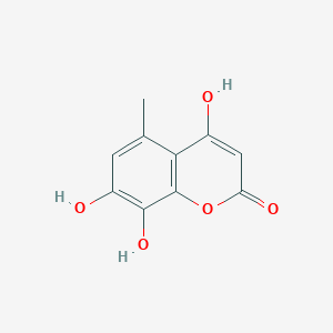 4,7,8-Trihydroxy-5-methyl-2H-chromen-2-one