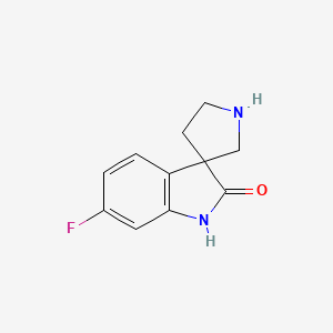 6-Fluorospiro[indoline-3,3'-pyrrolidin]-2-one