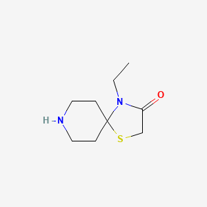 4-Ethyl-1-thia-4,8-diazaspiro[4.5]decan-3-one