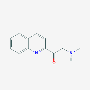 2-(Methylamino)-1-(quinolin-2-yl)ethan-1-one