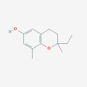 2-Ethyl-2,8-dimethylchroman-6-ol