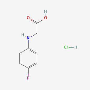 2-((4-Fluorophenyl)amino)acetic acid hydrochloride