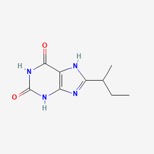 8-(sec-Butyl)-1H-purine-2,6(3H,7H)-dione