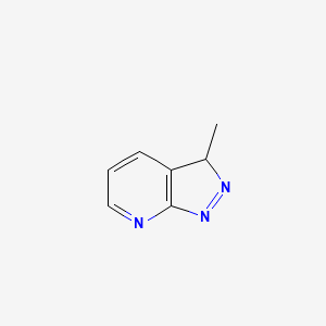 molecular formula C7H7N3 B1506940 3-Methyl-3H-pyrazolo[3,4-B]pyridine CAS No. 877773-22-3