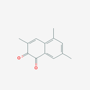 3,5,7-Trimethylnaphthalene-1,2-dione