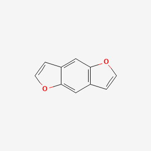 molecular formula C10H6O2 B1506952 Benzo[1,2-b:4,5-b']difuran CAS No. 267-58-3