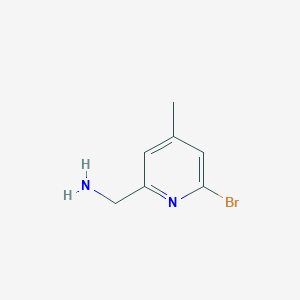 (6-Bromo-4-methylpyridin-2-yl)methanamine