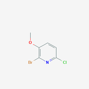 molecular formula C6H5BrClNO B1506967 2-溴-6-氯-3-甲氧基吡啶 CAS No. 1256819-37-0