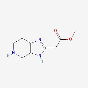 Methyl 2-(4,5,6,7-tetrahydro-1H-imidazo[4,5-c]pyridin-2-yl)acetate