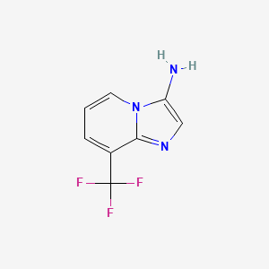 8-(Trifluoromethyl)imidazo[1,2-a]pyridin-3-amine