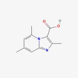 2,5,7-Trimethylimidazo[1,2-a]pyridine-3-carboxylic acid