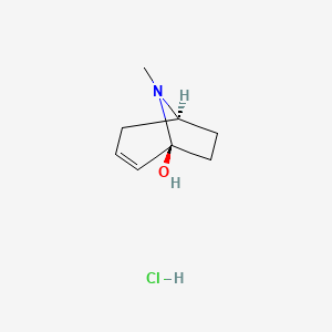 (1S,5S)-8-Methyl-8-azabicyclo[3.2.1]oct-2-en-1-ol;hydrochloride