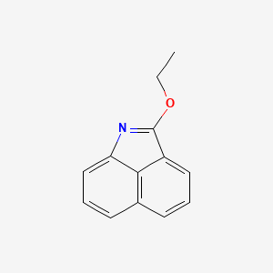 molecular formula C13H11NO B15069765 2-Ethoxybenzo[cd]indole CAS No. 80676-08-0