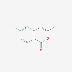 6-Chloro-3-methyl-1H-2-benzopyran-1-one