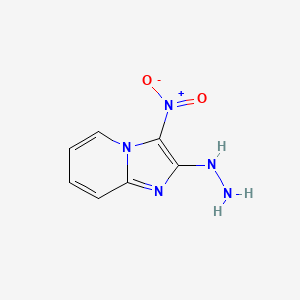 2-Hydrazinyl-3-nitroimidazo[1,2-A]pyridine