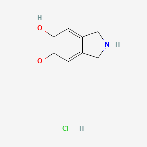 6-Methoxyisoindolin-5-ol hydrochloride