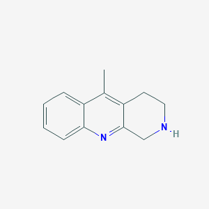 molecular formula C13H14N2 B15069873 5-Methyl-1,2,3,4-tetrahydrobenzo[b][1,7]naphthyridine CAS No. 61644-01-7