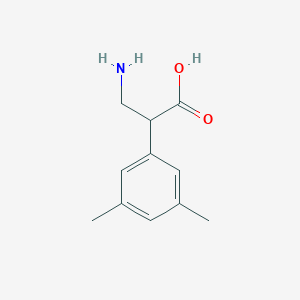 3-Amino-2-(3,5-dimethylphenyl)propanoic acid