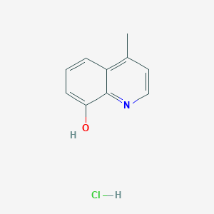 molecular formula C10H10ClNO B15069961 4-Methylquinolin-8-ol hydrochloride CAS No. 57334-63-1