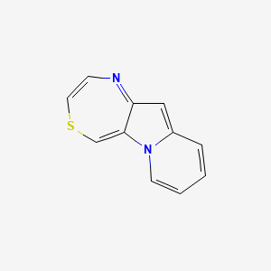 [1,4]Thiazepino[5,6-b]indolizine