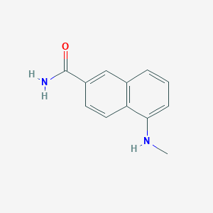 5-(Methylamino)-2-naphthamide