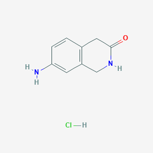 7-Amino-1,2-dihydroisoquinolin-3-(4H)-one hydrochloride