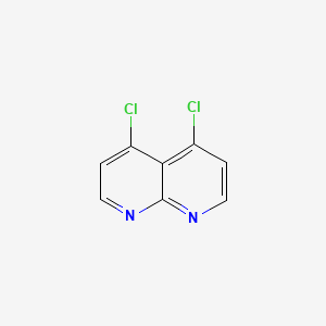 molecular formula C8H4Cl2N2 B15069970 4,5-Dichloro-1,8-naphthyridine CAS No. 1260815-87-9