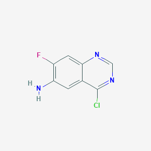 4-Chloro-7-fluoroquinazolin-6-amine