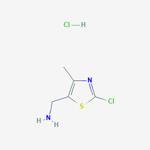 (2-Chloro-4-methylthiazol-5-yl)methanamine hydrochloride