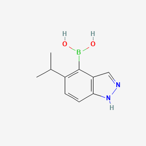 (5-Isopropyl-1H-indazol-4-yl)boronic acid