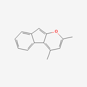 2,4-Dimethylindeno[2,1-B]pyran