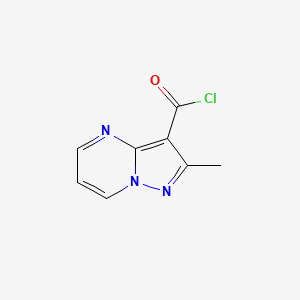 2-Methylpyrazolo[1,5-a]pyrimidine-3-carbonyl chloride