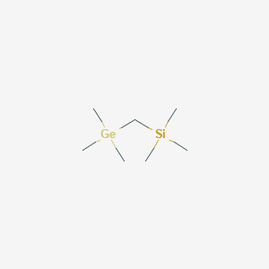 molecular formula C7H20GeSi B1507011 Trimethyl[(trimethylgermyl)methyl]silane CAS No. 2290-62-2