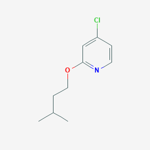 4-Chloro-2-(isopentyloxy)pyridine