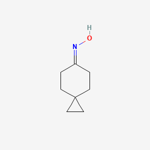 molecular formula C8H13NO B1507015 螺[2.5]辛烷-6-酮肟 CAS No. 921602-70-2